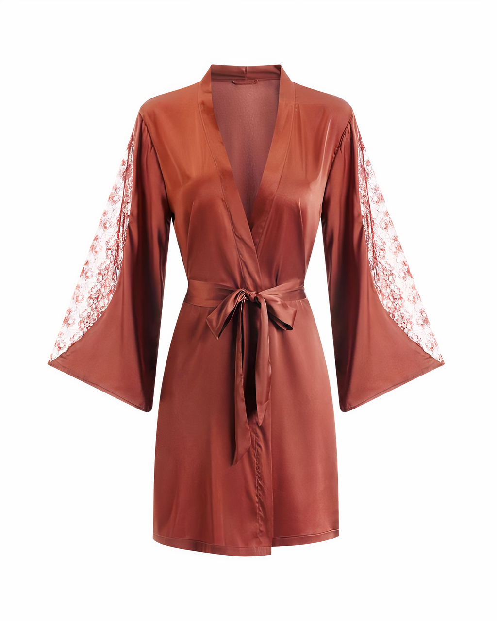 Satin Kimono De Nuit Pour Femme Ensemble De Chemises De Nuit Pour Femmes,  Robe De Kimono En Satin