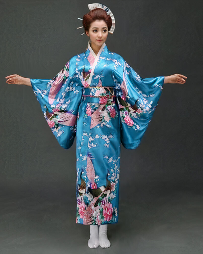 Robe Sous Vetement Traditionnel Japonais Femme Kimono Traditionnel